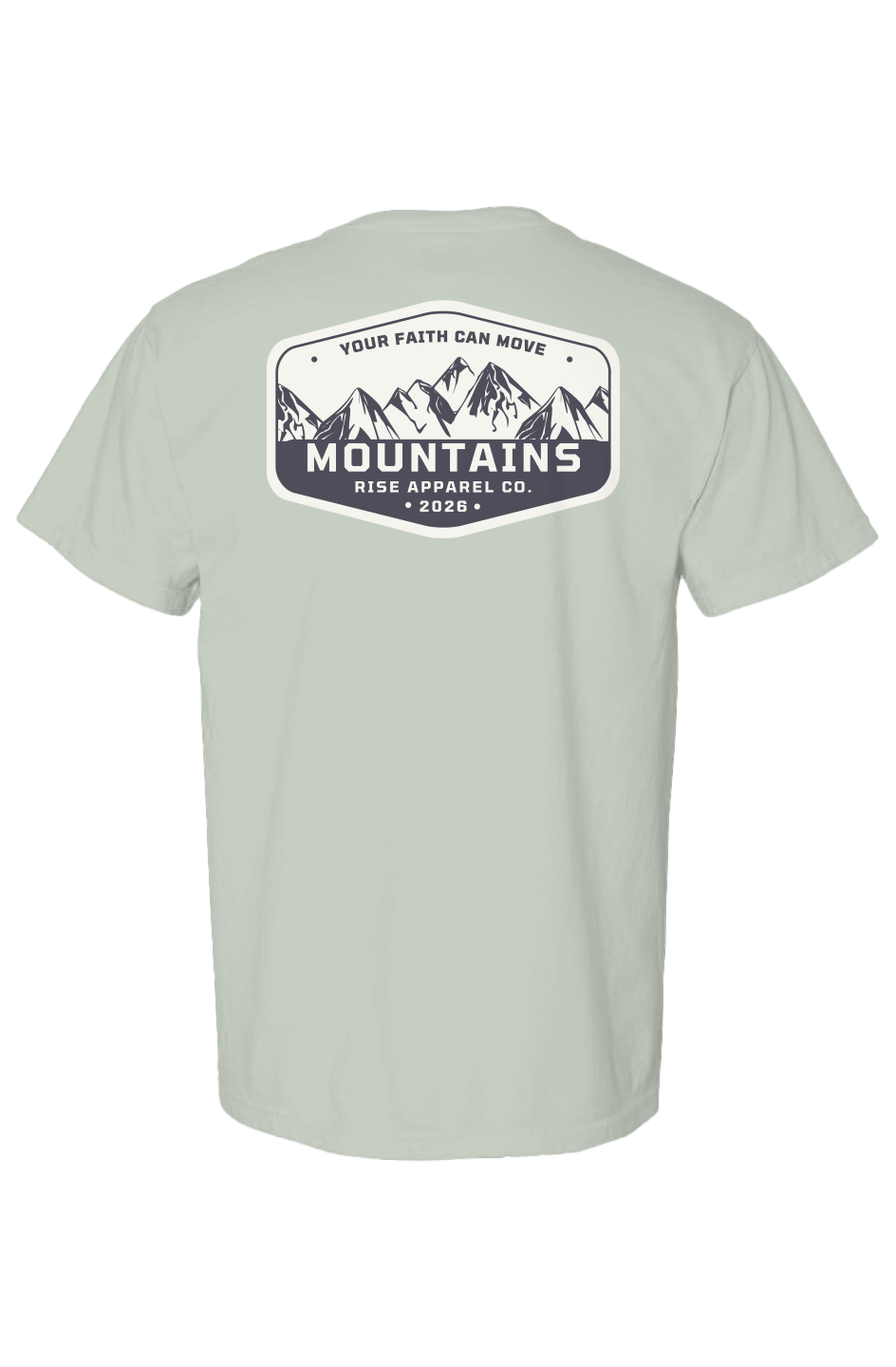 Move Mountains Comfort Colors Heavyweight T Shirt