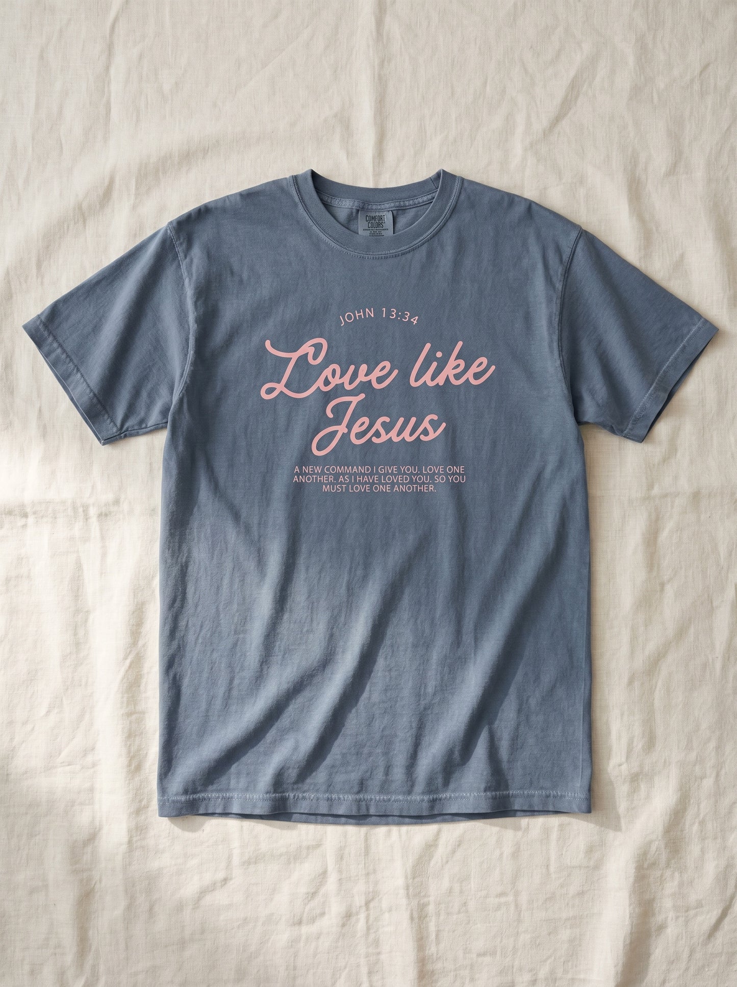 Love Like Jesus Womens Premium Heavyweight Tee