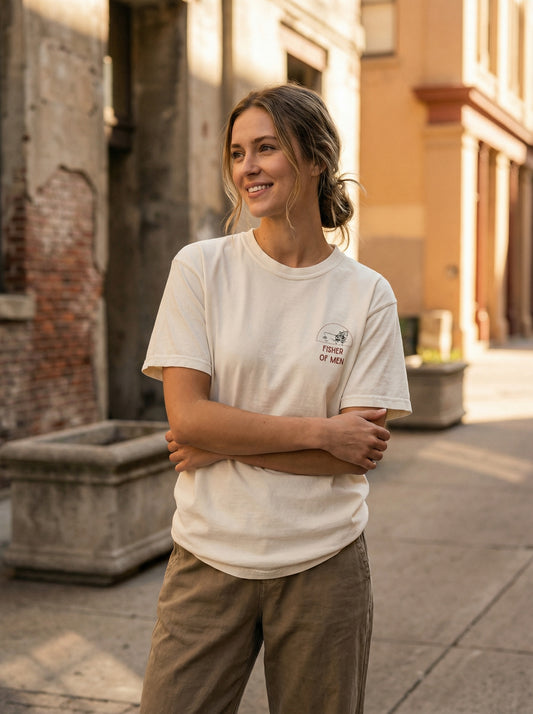 Fisher of Men Womens Premium Heavyweight Tee