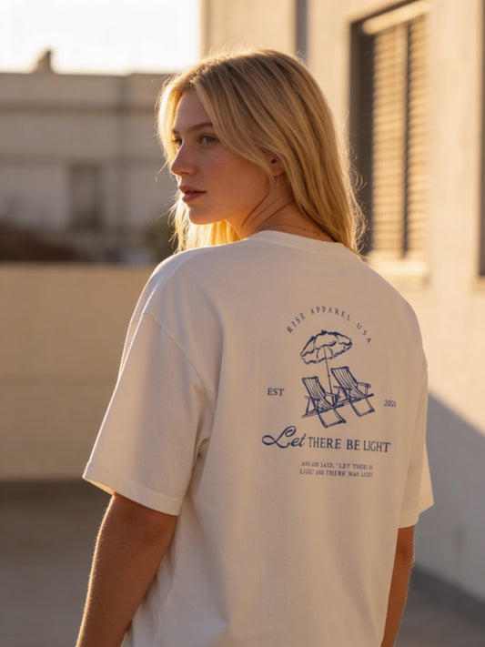 Let There Be Light Womens Boxy Tee