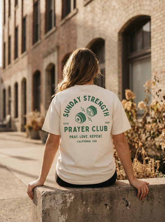 Prayer Club Womens Premium Heavyweight Tee