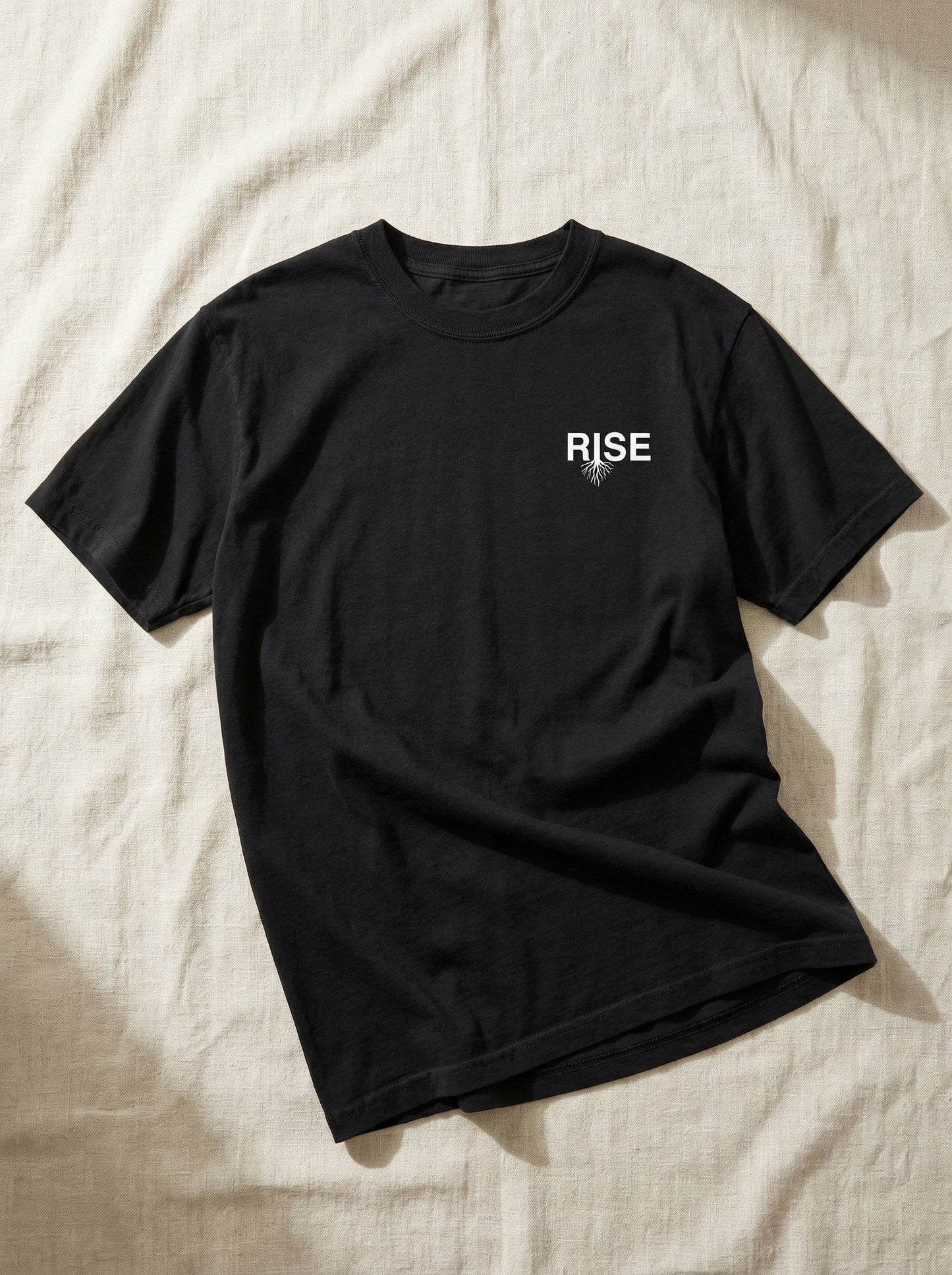 RISE Rooted Mens Premium Heavyweight Tee