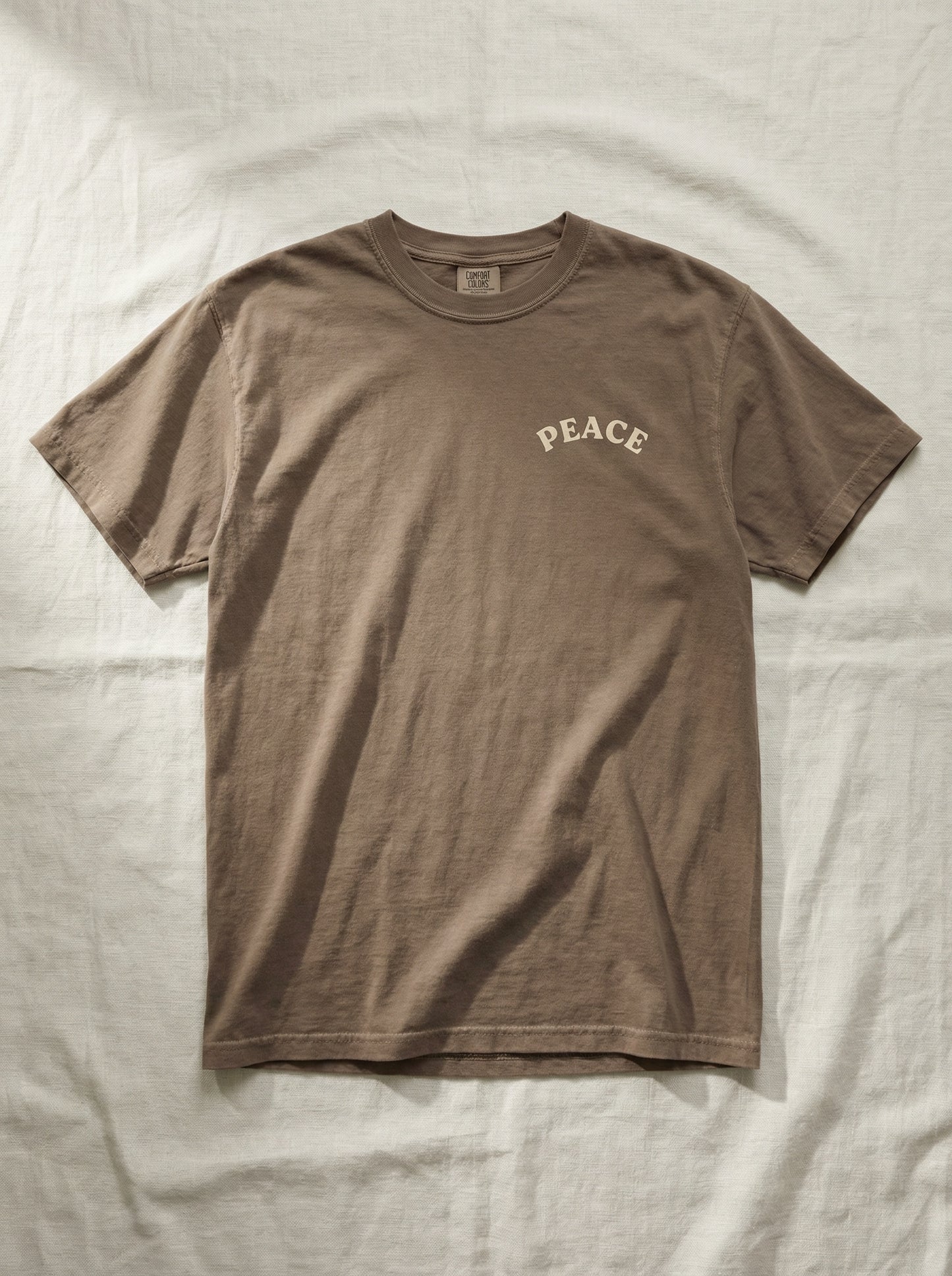 Peace Womens Premium Heavyweight Tee