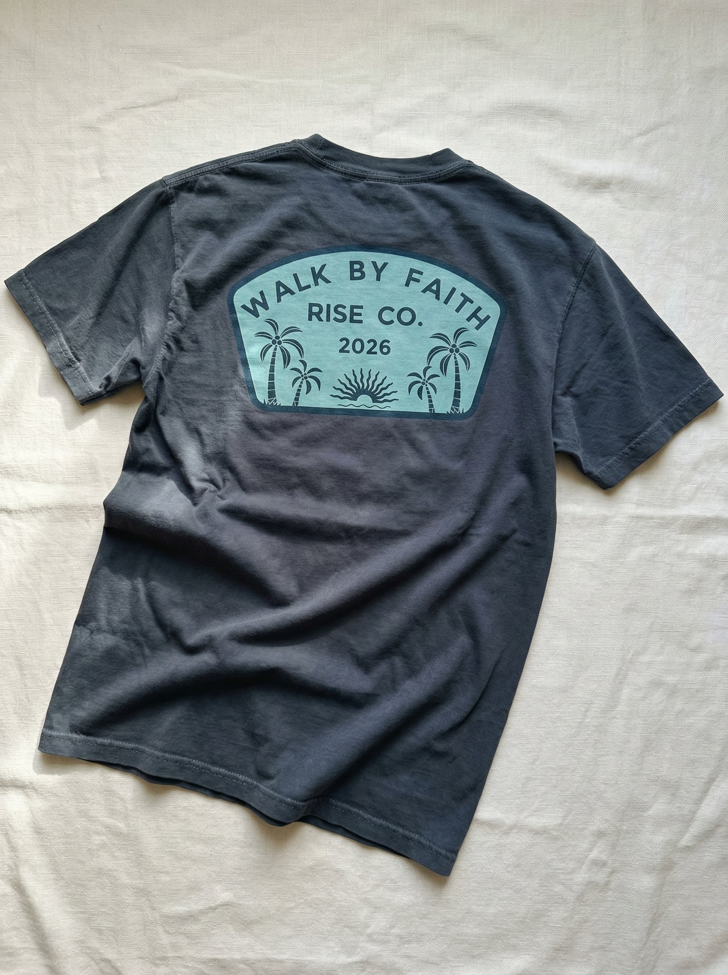 RISE CO Womens Premium Heavyweight Tee