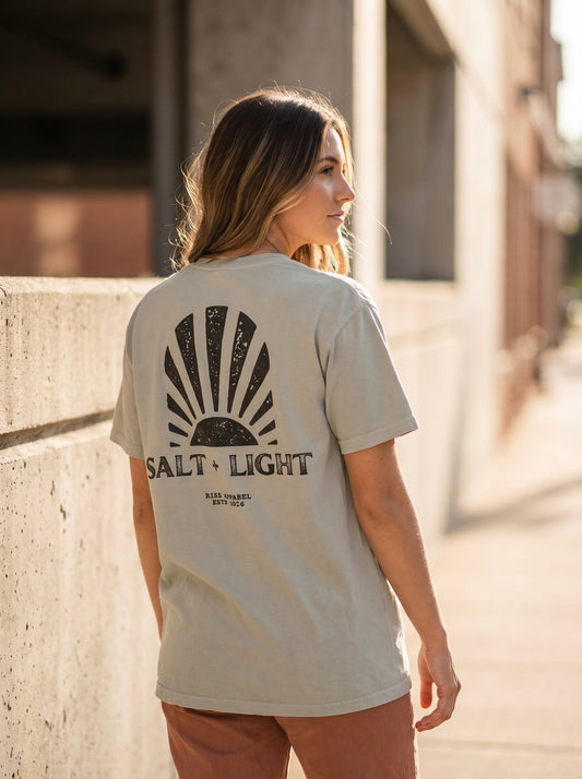 Salt + Light Womens Premium Heavyweight Tee