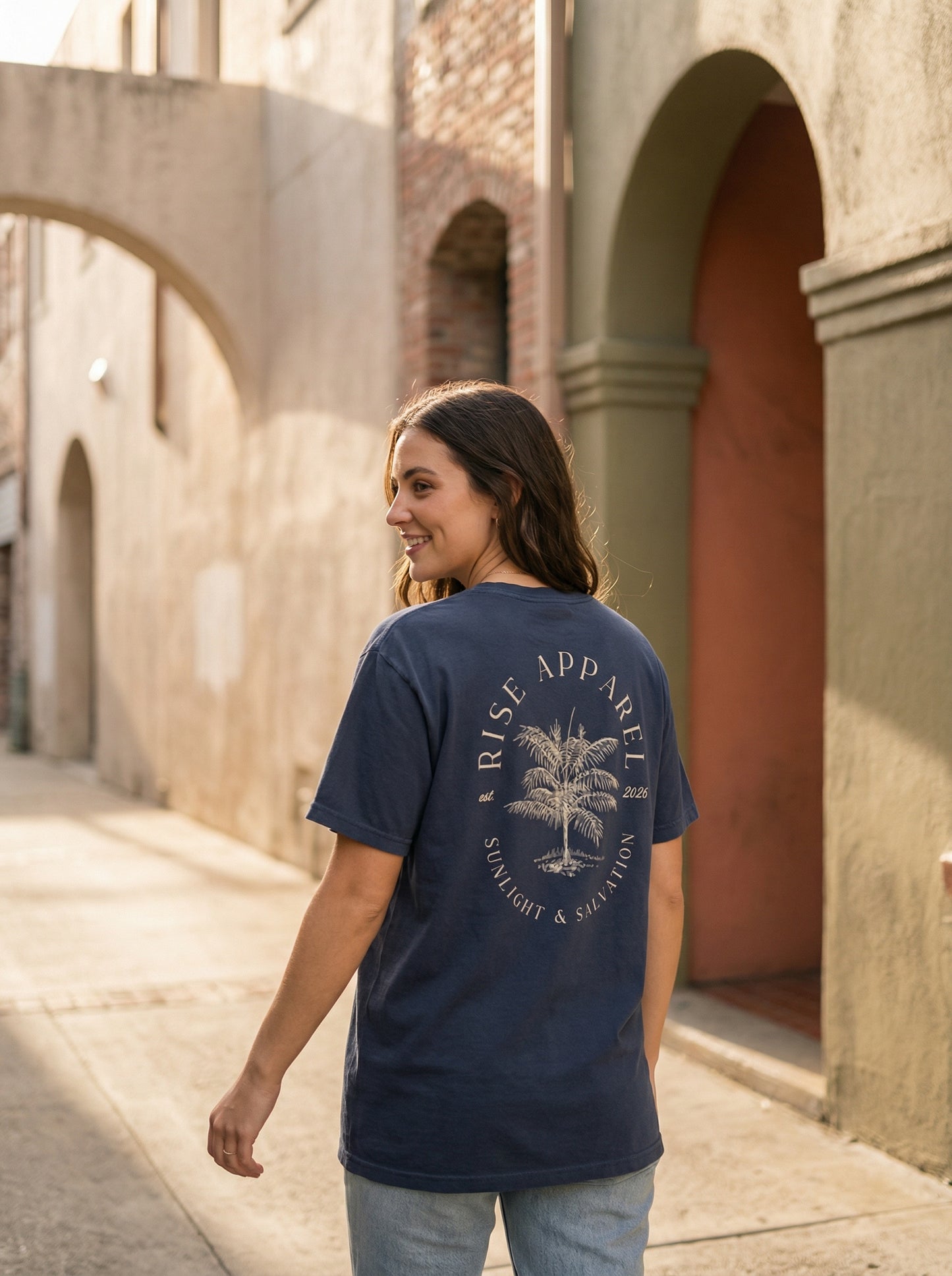 Sunlight Salvation Womens Premium Heavyweight Tee
